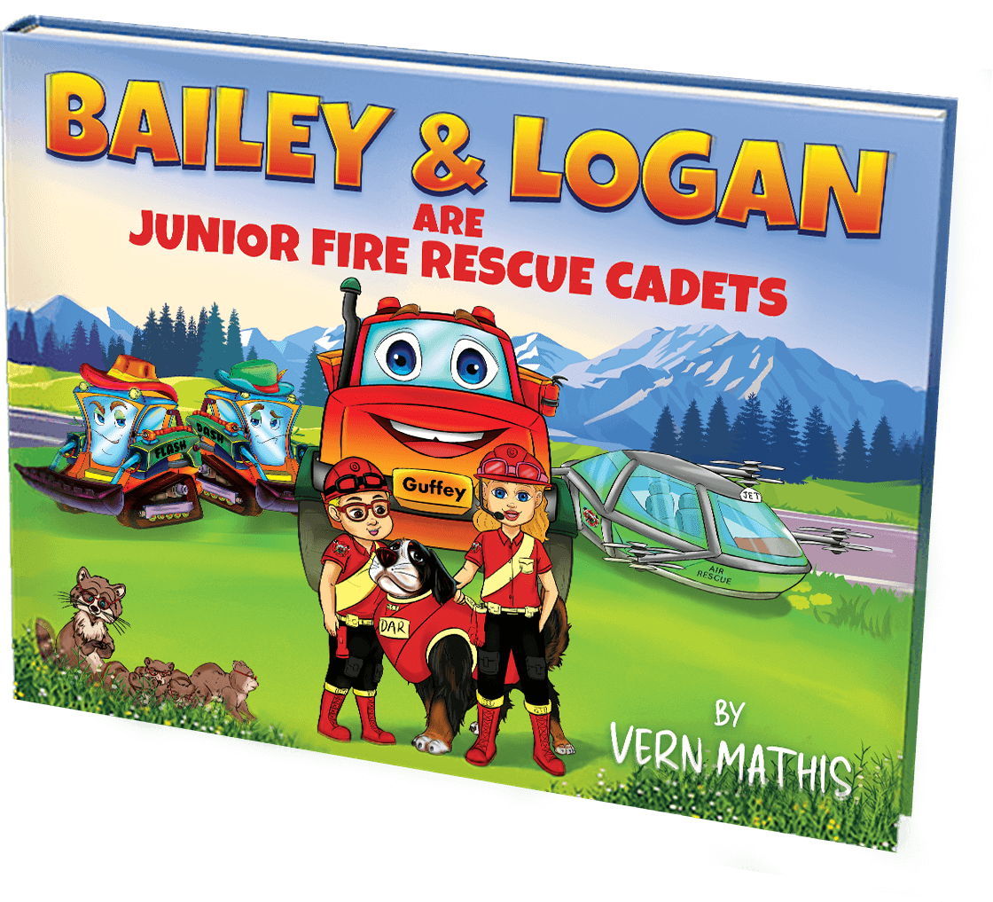 Bailey And Logan Are Junior Fire Rescue Cadets